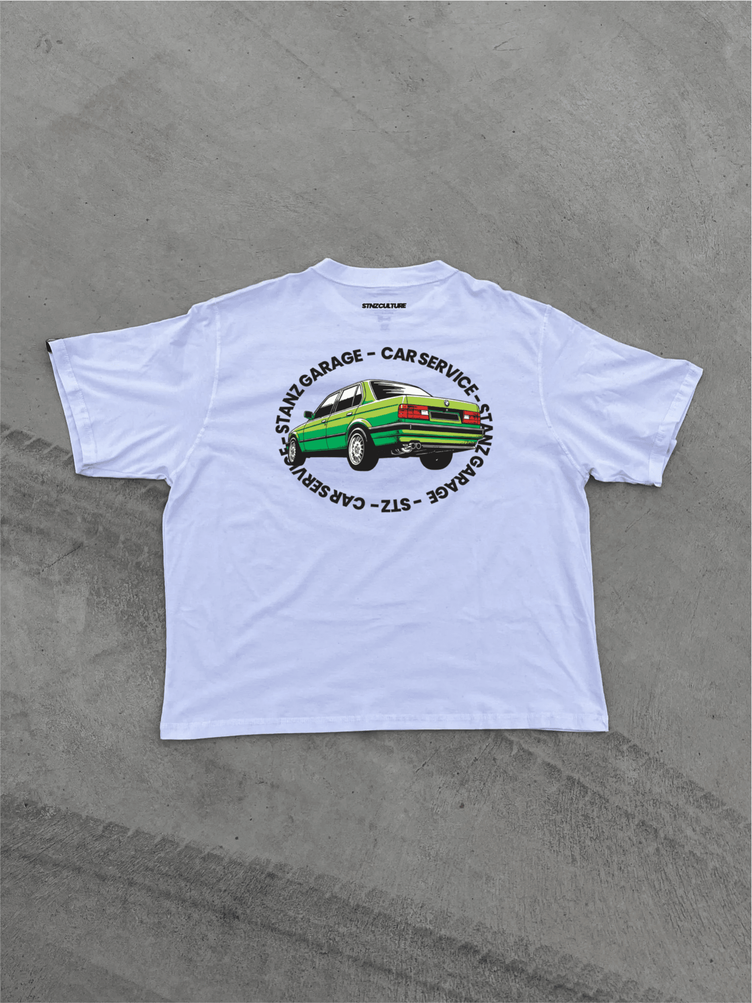 STANZ GARAGE TEE - Stanz Culture